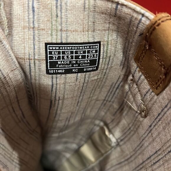 Keen Womens Tyretread Tall Riding Boots Snow Leather Waterproof Tan Size 6.5 - Picture 8 of 8